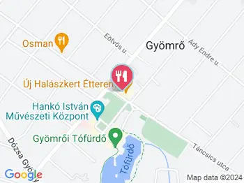 Szarvas Cukrászda Gyömrő a térképen