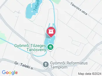 Tőzeges-tó Gyömrő a térképen