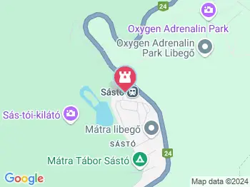 Béka tanösvény Gyöngyös a térképen