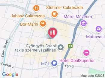 Casa Valerio Pizzeria Trattoria Gyöngyös a térképen