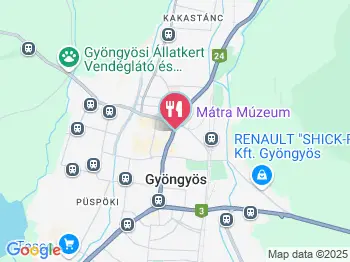 Dubicz Borászat Gyöngyös a térképen