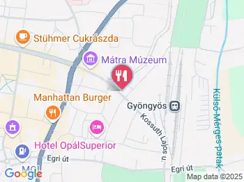 Fagyizó & Büfé Gyöngyös a térképen