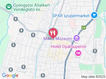 Gino Ginelli Fagylaltozó Gyöngyös a térképen