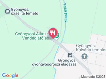 Gyöngyösi Állatkert Büféje Gyöngyös a térképen