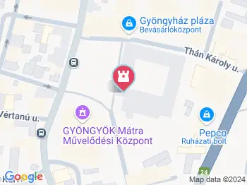 Gyöngyösi Sarlós Boldogasszony templom Gyöngyös a térképen