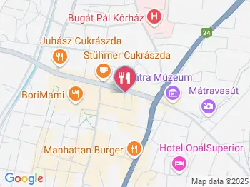 Il Caminetto Pizzeria & Ristorante Gyöngyös a térképen