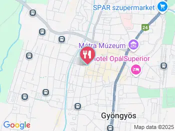 Kolorbár Kulturális Mulató Gyöngyös a térképen