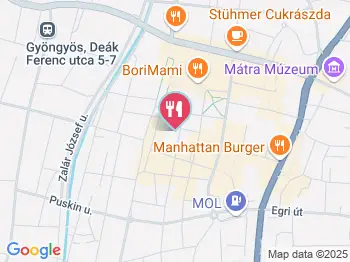 Lángos-Palacsinta Büfé - Gyöngyösi Piac Gyöngyös a térképen