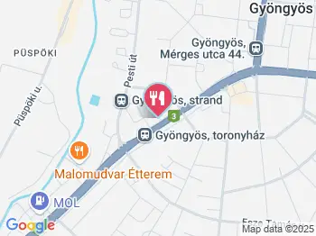 Lepény 21 Gyöngyös a térképen
