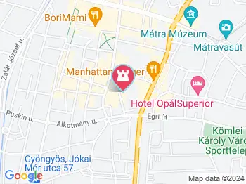 Magyar Ferences Könyvtár Gyöngyösi Műemlék Könyvtára Gyöngyös a térképen