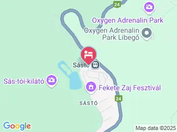 Mátra Kemping Gyöngyös a térképen