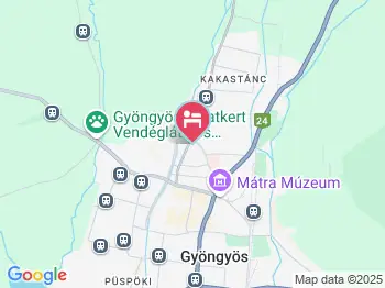 Munkásszállás Gyöngyös Gyöngyös a térképen