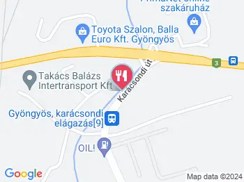 Non-stop Büfé Gyöngyös a térképen