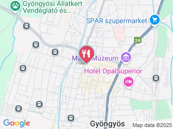 Papa Razzi's Étterem Gyöngyös a térképen