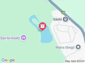 Sástó Gyöngyös a térképen