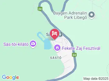 Sástó Hotel Gyöngyös a térképen