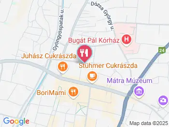 Steakpalota Gyöngyös a térképen