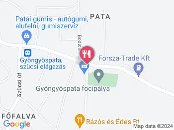 Gárdonyi Terasz Gyöngyöspata a térképen