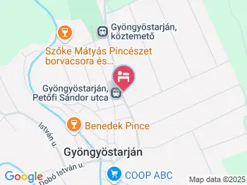 Vaddisznó Vendégház Gyöngyöstarján a térképen