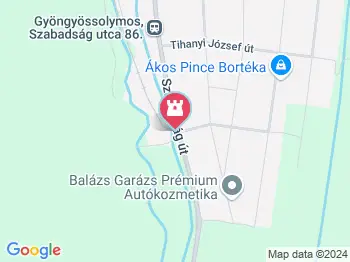 Nepomuki Szent János-szobor Gyöngyössolymos a térképen