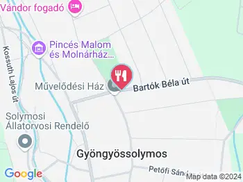 Solymosi Bisztró Gyöngyössolymos a térképen