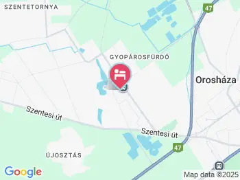 Alföld Gyöngye Apartman Gyopárosfürdő a térképen