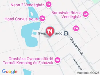 Fehér Hattyú Étterem Gyopárosfürdő a térképen