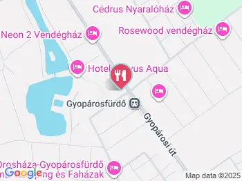 Gyopi Fagyizó Gyopárosfürdő a térképen