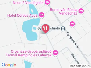 Az ''Öreg'' Falatozója Gyopárosfürdő a térképen