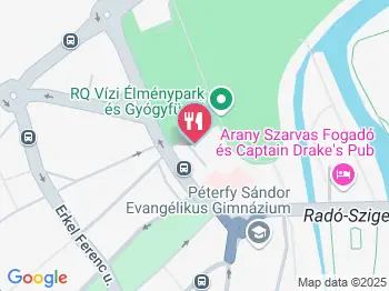 Aqua & Azúr Étterem Győr a térképen