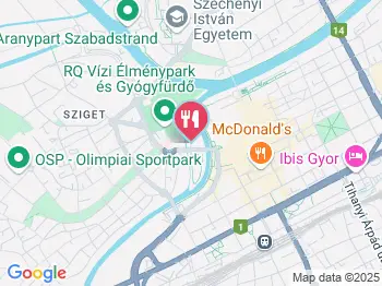 Captain Drake's Pub Győr a térképen