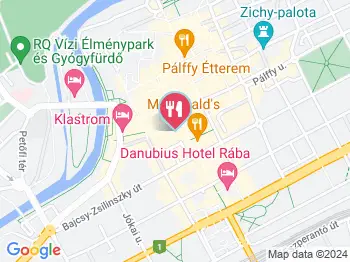 Bécsi Kávéház & Cukrászda Győr a térképen