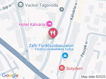 Carmen Étterem Győr a térképen