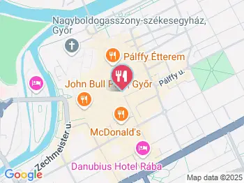 Csillag EzPresszó Győr a térképen