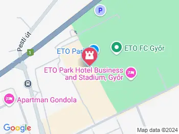 Cyberjump trambulin park Győr Győr a térképen