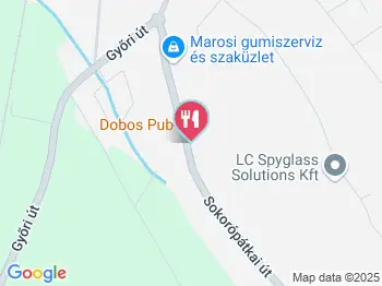 Dobos Pub & Pizzéria Győr a térképen