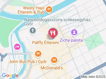 Duna Döner Győr a térképen