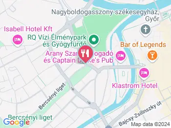 Édes Sziget Győr a térképen