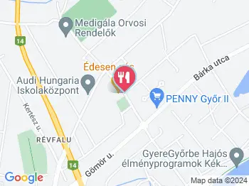 Édesen Sós Győr a térképen