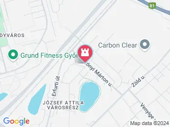 Fehér Miklós Emlékmúzeum Győr a térképen