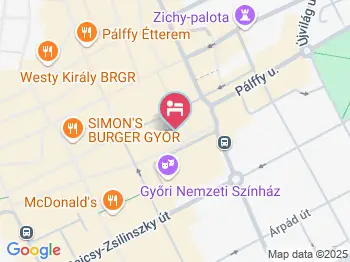 Hotel Fonte Győr a térképen