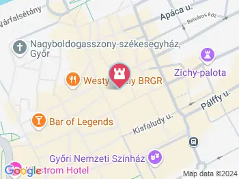 Győr Advent Győr a térképen