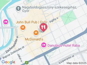 Győri Nemzeti Színház Büféje Győr a térképen