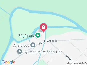 Holt-Rába tanösvény Győr a térképen