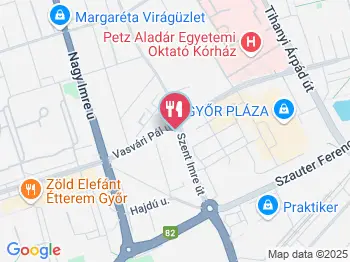 Hope Grill & Palacsinta Győr a térképen