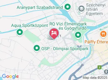 Hotel Isabell Győr a térképen