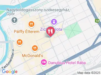 Kebap Ház (Pálffy u.) Győr a térképen