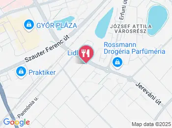 Lulu Non-Stop Büfé Győr a térképen