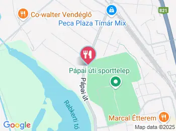 Margarita Étterem Győr a térképen