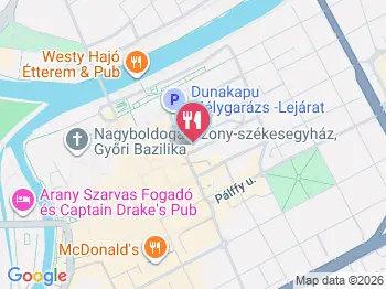 Marha Jó Steak Bar Győr a térképen